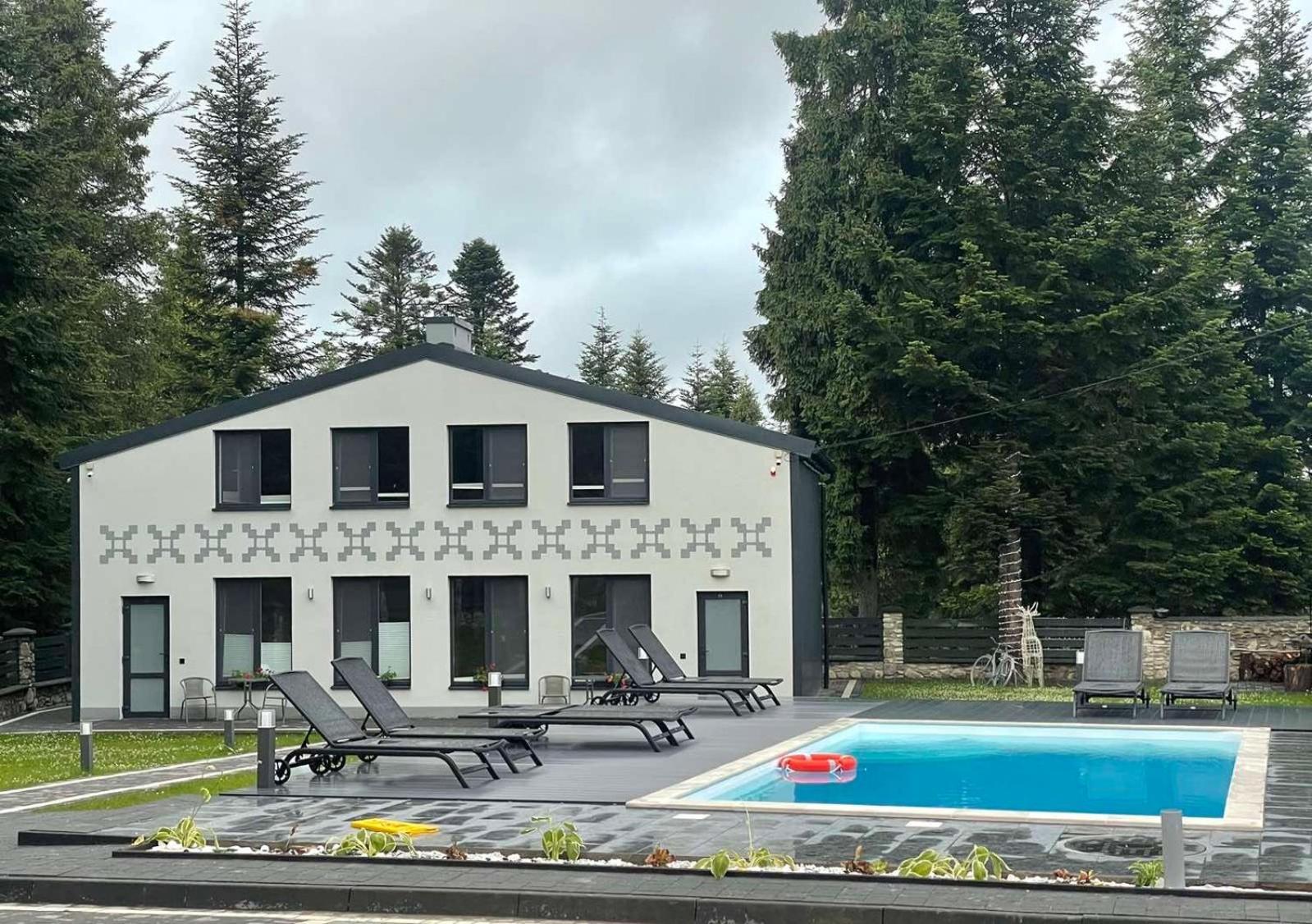 Aparthotel Феєрія Лісу Skhidnytsia Exterior foto